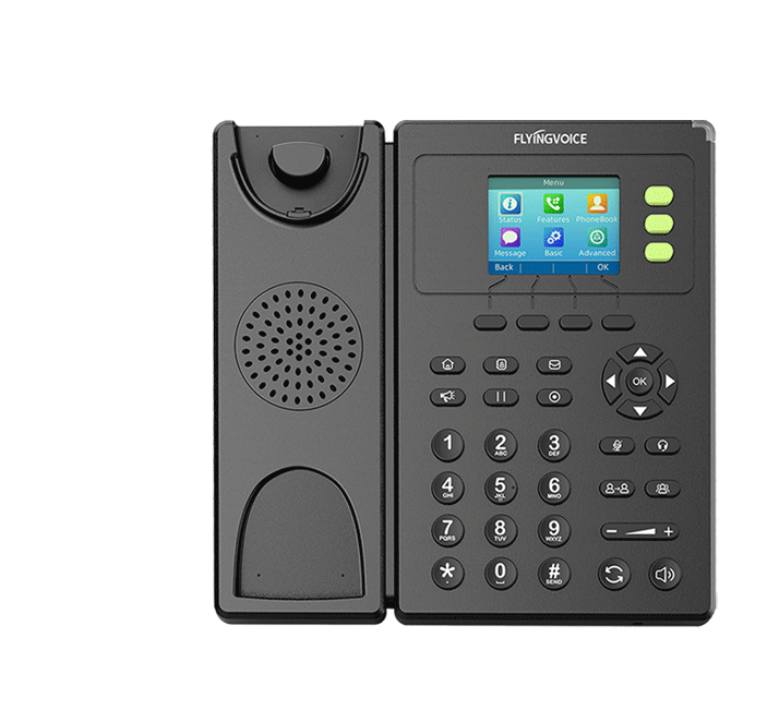El teléfono IP FIP11C es compatible con el códec de banda ancha para ofrecer llamadas de voz HD