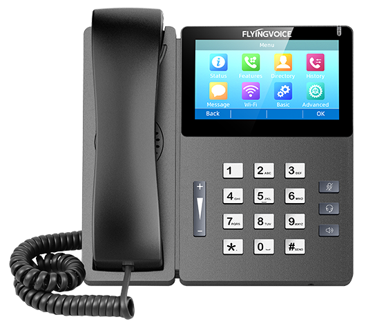 FIP15G Enterprise Teléfono IP inalámbrico con pantalla táctil