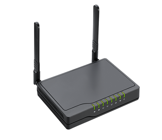 left view of VoIP router FWR8101